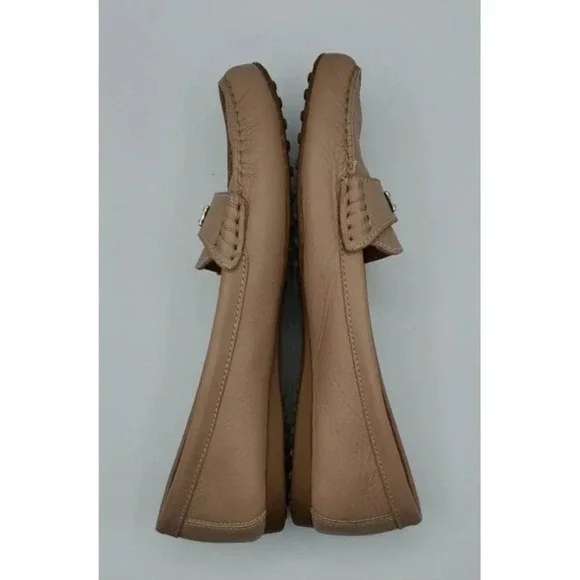 COACH Fredrica Tan Leather Shoe Womens size 9.5B US 39.5 EUR Loafers Flats - Picture 7 of 11